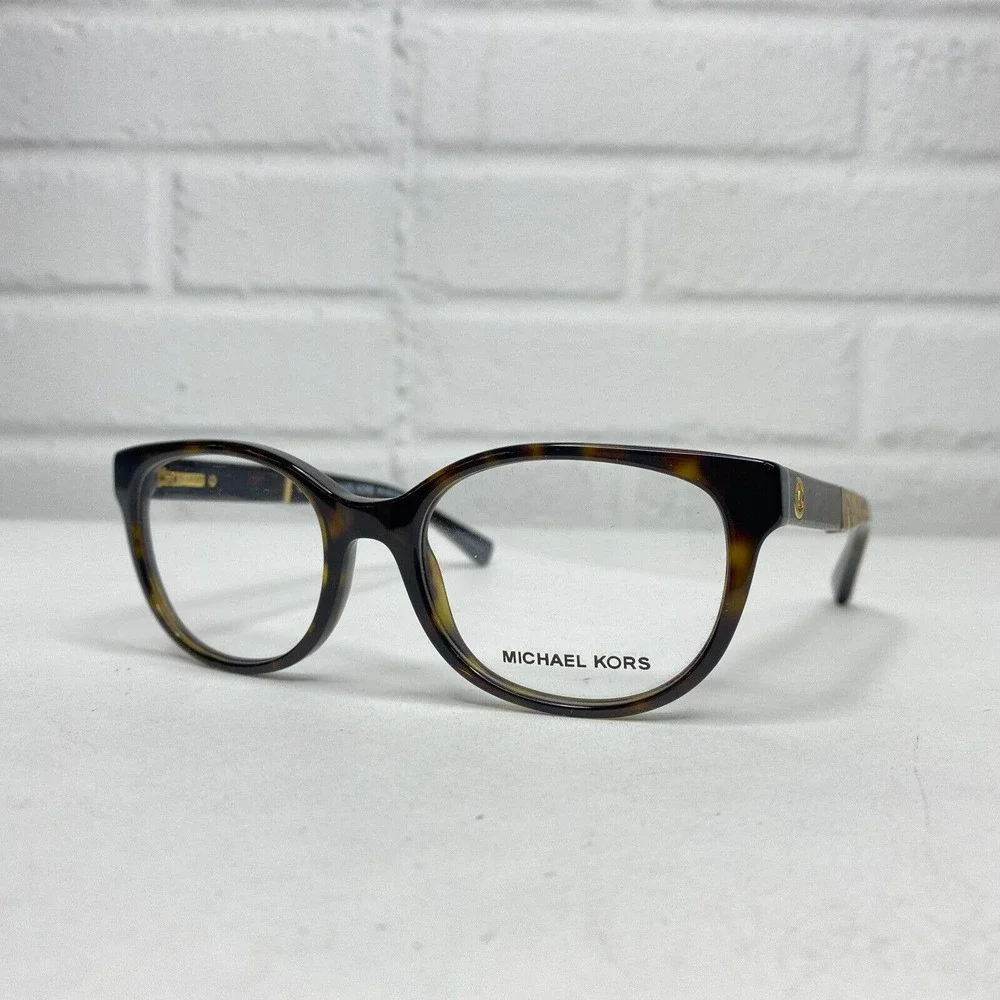 Michael Kors MK 4032 3180 Rania III Cat‎ Eye Havana Gold Eyeglasses 49*17 H2560